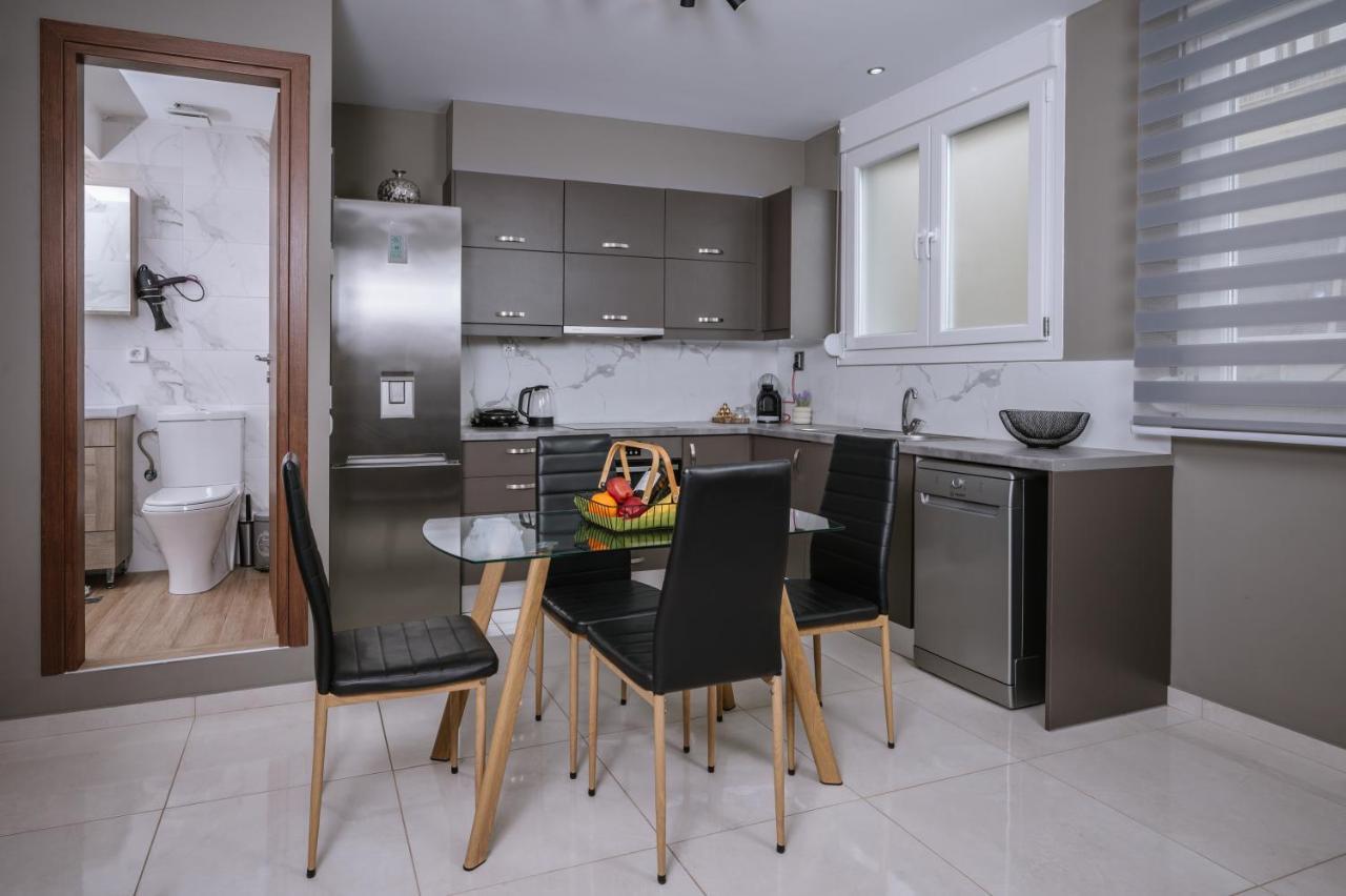 Unique1 - Two Bedroom Private Lux City Apartment Iraklio Eksteriør billede